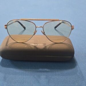 Tiffany and Co sunglasses gold frame yellow lenses